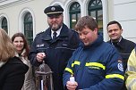 Das Friedenslicht aus Bethlehem ging heute auch in Nordhausen von Hand zu Hand (Foto: Angelo Glashagel)