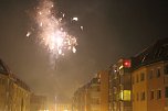 Feuerwerk &uuml;ber Sondershausen (Foto: Karl-Heinz Herrmann)