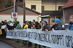 Protest gegen Probebohrungen (Foto: Helmut Michel)