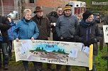 Protest gegen Probebohrungen (Foto: Helmut Michel)