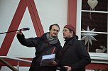 Protest gegen Probebohrungen (Foto: Helmut Michel)