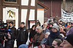 Protest gegen Probebohrungen (Foto: Helmut Michel)