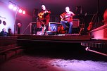 Das Dresdner Duo "Hands on Strings" er&ouml;ffnete heute die Nordh&auml;user Jazzsaison 2015 (Foto: Angelo Glashagel)