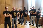 Die Boxer des Nordh&auml;user Sportvereins wurden heute im B&uuml;rgerhaus geehrt (Foto: Angelo Glashagel)