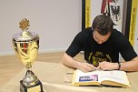 Die Boxer des Nordh&auml;user Sportvereins wurden heute im B&uuml;rgerhaus geehrt (Foto: Angelo Glashagel)
