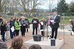 Für die neue Sporthalle der Regelschule Ellrich wurde heute der Grundstein gelegt (Foto: Angelo Glashagel) Für die neue Sporthalle der Regelschule Ellrich wurde heute der Grundstein gelegt (Foto: Angelo Glashagel)