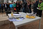 Für die neue Sporthalle der Regelschule Ellrich wurde heute der Grundstein gelegt (Foto: Angelo Glashagel) Für die neue Sporthalle der Regelschule Ellrich wurde heute der Grundstein gelegt (Foto: Angelo Glashagel)