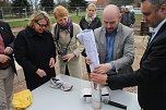 Für die neue Sporthalle der Regelschule Ellrich wurde heute der Grundstein gelegt (Foto: Angelo Glashagel) Für die neue Sporthalle der Regelschule Ellrich wurde heute der Grundstein gelegt (Foto: Angelo Glashagel)