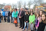 Für die neue Sporthalle der Regelschule Ellrich wurde heute der Grundstein gelegt (Foto: Angelo Glashagel) Für die neue Sporthalle der Regelschule Ellrich wurde heute der Grundstein gelegt (Foto: Angelo Glashagel)