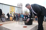 Für die neue Sporthalle der Regelschule Ellrich wurde heute der Grundstein gelegt (Foto: Angelo Glashagel) Für die neue Sporthalle der Regelschule Ellrich wurde heute der Grundstein gelegt (Foto: Angelo Glashagel)
