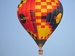 Hei&szlig;luftballon &uuml;ber Nordhausen  (Foto: Peter Blei)