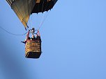Hei&szlig;luftballon &uuml;ber Nordhausen  (Foto: Peter Blei)