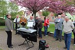 Bei den Kirmesburschen gefeiert (Foto: Karl-Heinz Herrmann)