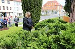 Der Opfer des Faschismus gedacht (Foto: Karl-Heinz Herrmann) Der Opfer des Faschismus gedacht (Foto: Karl-Heinz Herrmann)