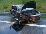 Unfall auf A 38 f&uuml;hrte zu Vollsperrung in Richtung Leipzig (Foto: API)