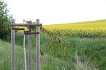 Vandalismus am Radweg? (Foto: Karl-Heinz Herrmann)