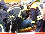 Schwerer Unfall am Bahn&uuml;bergang (Foto: nnz)