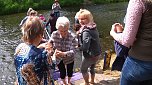 Zum ersten Nordh&auml;user "Anwassern" waren viele Teilnehmer und Schaulustige erschienen (Foto: Angelo Glashagel)
