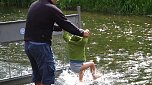 Zum ersten Nordh&auml;user "Anwassern" waren viele Teilnehmer und Schaulustige erschienen (Foto: Angelo Glashagel)
