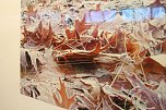 In der neuen Ausstellung der Kreissparkasse "Verg&auml;nglichkeiten" werden Natur und Handwerkskunst miteinander verbunden (Foto: Angelo Glashagel)