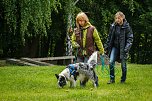 Mantrailing-Seminar auf dem Sondersh&auml;user Hundeplatz (Foto: Privat)