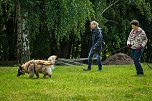 Mantrailing-Seminar auf dem Sondersh&auml;user Hundeplatz (Foto: Privat)