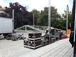 Vorbereitung auf das Rolandsfest (Foto: Peter Blei)