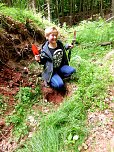 Abenteuer in der Wildnis vor der eigenen Haust&uuml;r - Ellrichs Regelsch&uuml;ler erkundeten den Stadtwald (Foto: Daniela Hottenroth)
