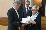 Graduation an der Hochschule Nordhausen  (Foto: Angelo Glashagel)