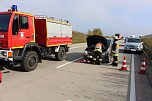 Zwei Unf&auml;lle auf der A 38 (Foto: AUTOBAHNPOLIZEIINSPEKTION)