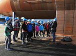 Der Sundh&auml;user Feuerwehrnachwuchs auf dem Flughafen (Foto: Pressestelle Stadt Nordhausen)