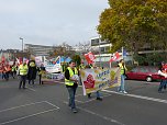 Demonstranten machten Druck (Foto: Harald Buntfu&szlig;)