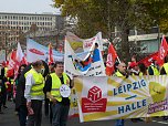 Demonstranten machten Druck (Foto: Harald Buntfu&szlig;)