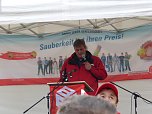 Demonstranten machten Druck (Foto: Harald Buntfu&szlig;)