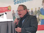 Demonstranten machten Druck (Foto: Harald Buntfu&szlig;)