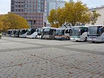Demonstranten machten Druck (Foto: Harald Buntfu&szlig;)
