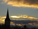 Farbenspiel am Abendhimmel (Foto: Peter Blei)