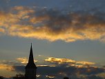 Farbenspiel am Abendhimmel (Foto: Peter Blei)