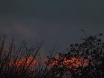 Farbenspiel am Abendhimmel (Foto: Peter Blei)
