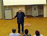 Rolf Herricht in der Cruciskirche (Foto: Edith Baars)