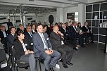 Wirtschaftsminister zum Unternehmerfr&uuml;hst&uuml;ck bei Sonlux (Foto: Karl-Heinz Herrmann)
