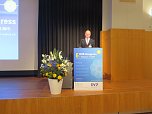 Nordhäuser Medizinerkongress in Hamburg: Dr. Beintker bei der Eröffnungsrede (Foto: privat) Nordhäuser Medizinerkongress in Hamburg: Dr. Beintker bei der Eröffnungsrede (Foto: privat)