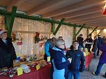 Weihnachtliche Atmosph&auml;re zum Weihnachtsmarkt in der Kindervilla (Foto: Kindervilla Bad Frankenhausen)