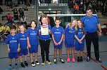In der Nordh&auml;user Wiedigsburghalle trafen sich am Sonntag die im Schulprojekt Kinder von der Stra&szlig;e � Kommt wir spielen Handball aktiven M&auml;dchen und Jungen der 3. und 4. Grundschulklassen zum ersten Miniturnier im neuen Trainingsjahr. (Foto: Uwe Tittel)