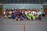 In der Nordh&auml;user Wiedigsburghalle trafen sich am Sonntag die im Schulprojekt Kinder von der Stra&szlig;e � Kommt wir spielen Handball aktiven M&auml;dchen und Jungen der 3. und 4. Grundschulklassen zum ersten Miniturnier im neuen Trainingsjahr. (Foto: Uwe Tittel)