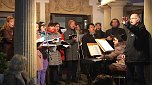 Gemeinsam f&uuml;r den Frieden gesungen - der Chor des Nordh&auml;user Theaters sang mit dem Publikum (Foto: Angelo Glashagel)