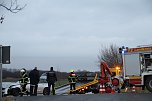 Unfall auf der B4 nahe Steinbrücken (Foto: Angelo Glashagel) Unfall auf der B4 nahe Steinbrücken (Foto: Angelo Glashagel)