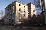 Bald wird das ehemalige Drei Streif-Geb&auml;ude nur noch Geschichte sein (Foto: Kurt Frank)