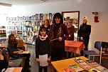 Beste Vorleserin der sechsten Klassen der Ganztagsschule "Anne Frank" in Hettstedt wurde Lucy Br&ouml;der aus Heiligenthal. (Foto: Jochen Miche)