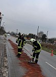 Vorsicht Ölspur! (Foto: Privat) Vorsicht Ölspur! (Foto: Privat)